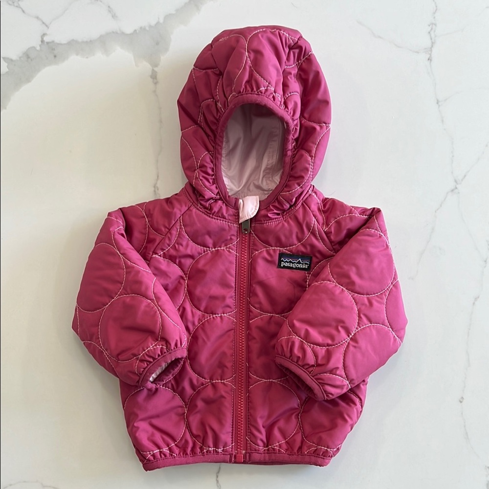 Patagonia Reversible Infant Hooded Winter Jacket